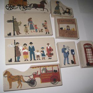 8 Cat's Meow Special Figures to embellish your houses.